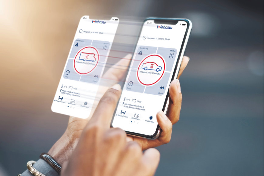 Noch mehr Flexibilität mit der ThermoConnect App von Webasto
